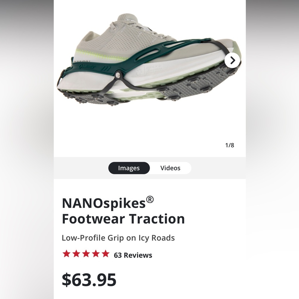 NEW Nanospikes; Size S (women’s)